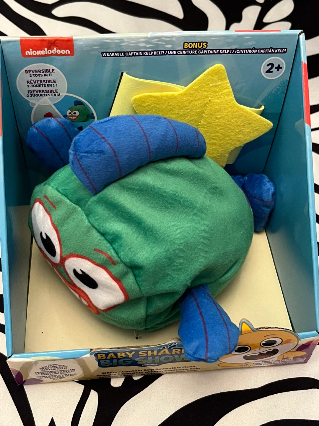🩵 WowWee Baby Shark's Big Show! reversible plush toy 🩵 - photo 2