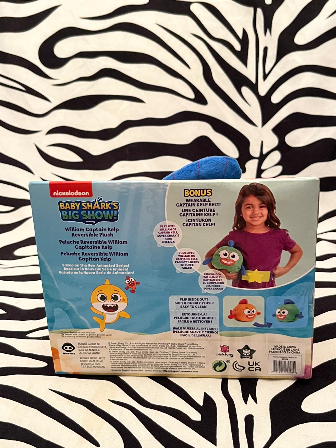 🩵 WowWee Baby Shark's Big Show! reversible plush toy 🩵 - photo 3