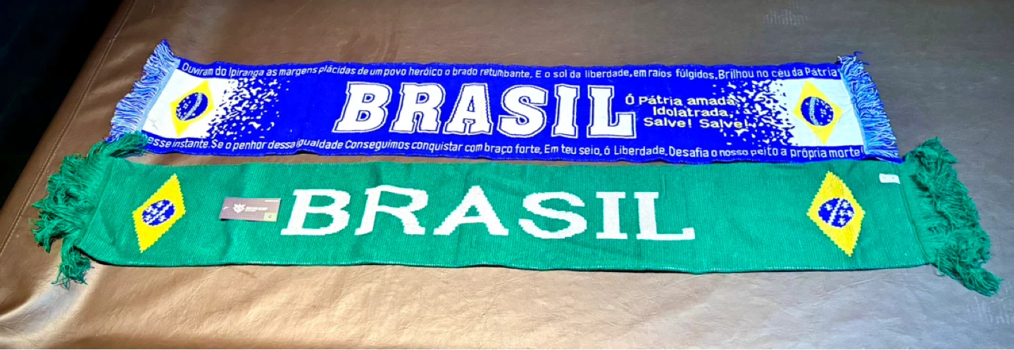 Brasil Soccer Scarf