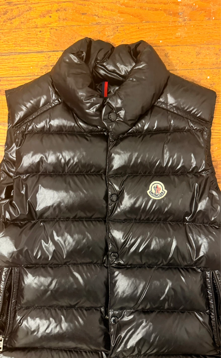 Moncler Black Down Puffer Vest - photo 3