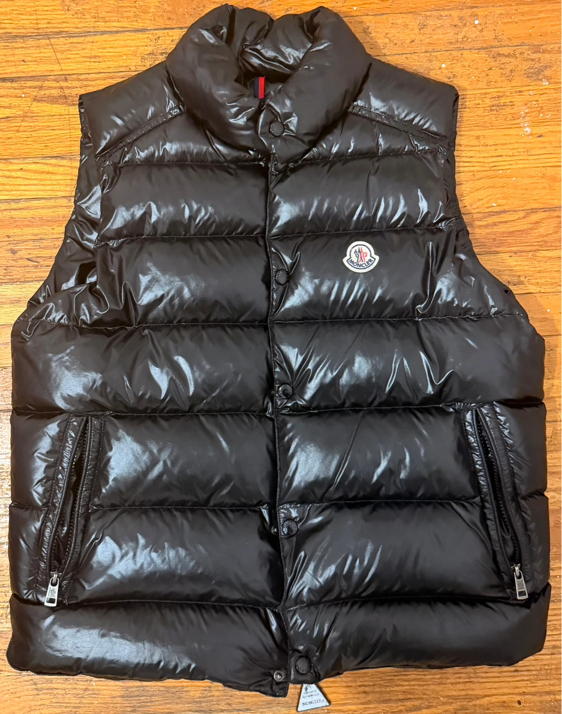 Moncler Black Down Puffer Vest