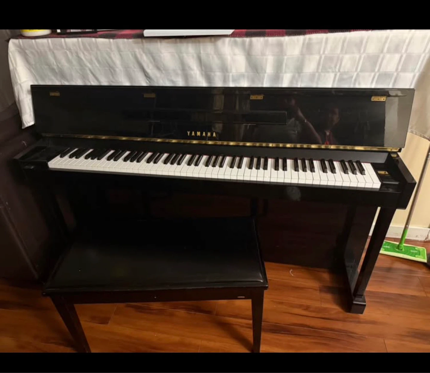 Yamaha Upright Piano with Bench