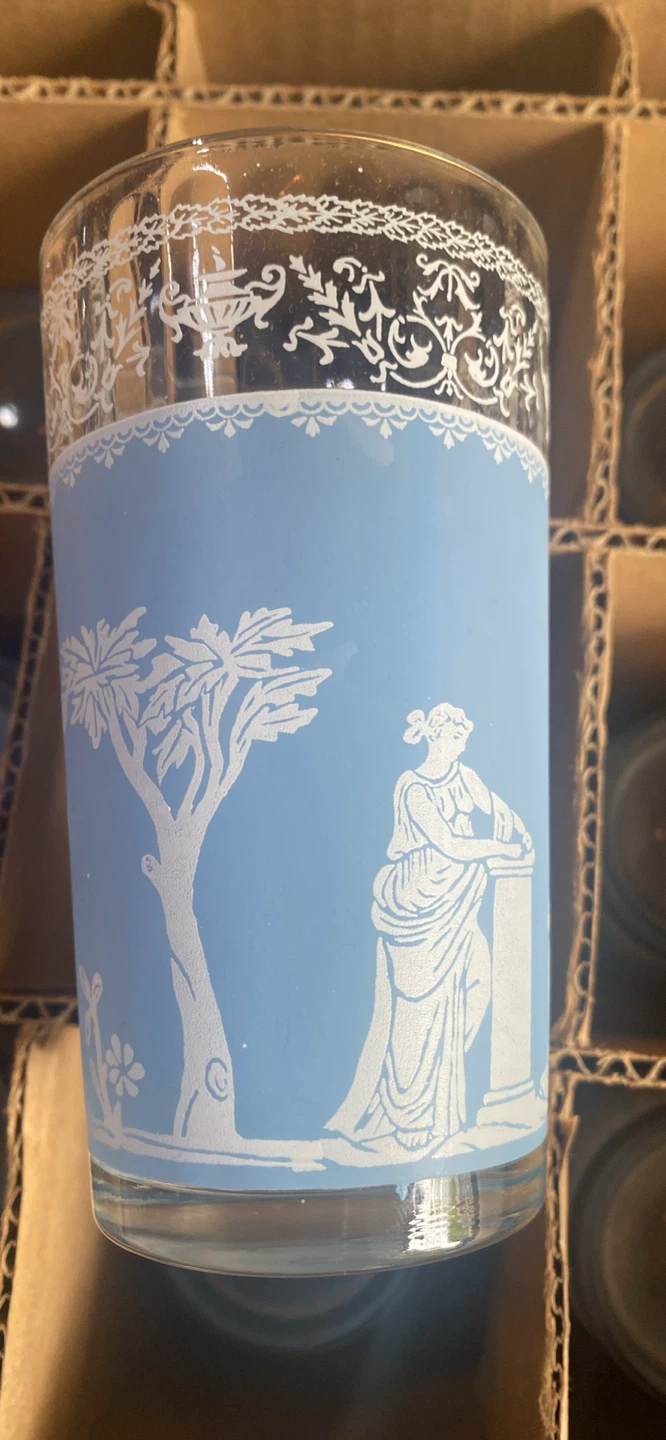 Vintage Jeanette Wedgewood Hellenic Jasper ware