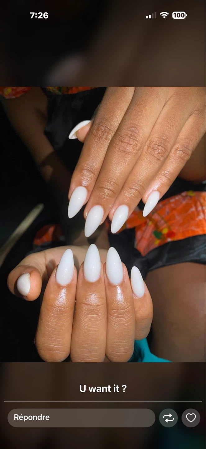 Custom French Tip Nails - photo 5