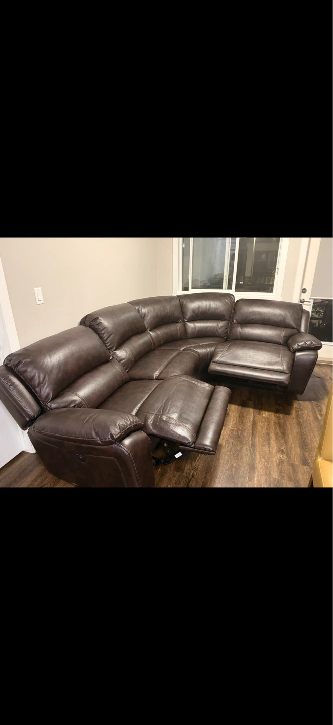 Sofa leather