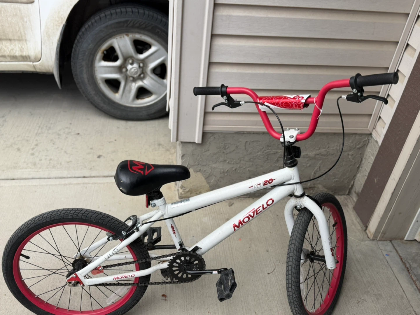 Movelō BMX Bike - White/Red - photo 2