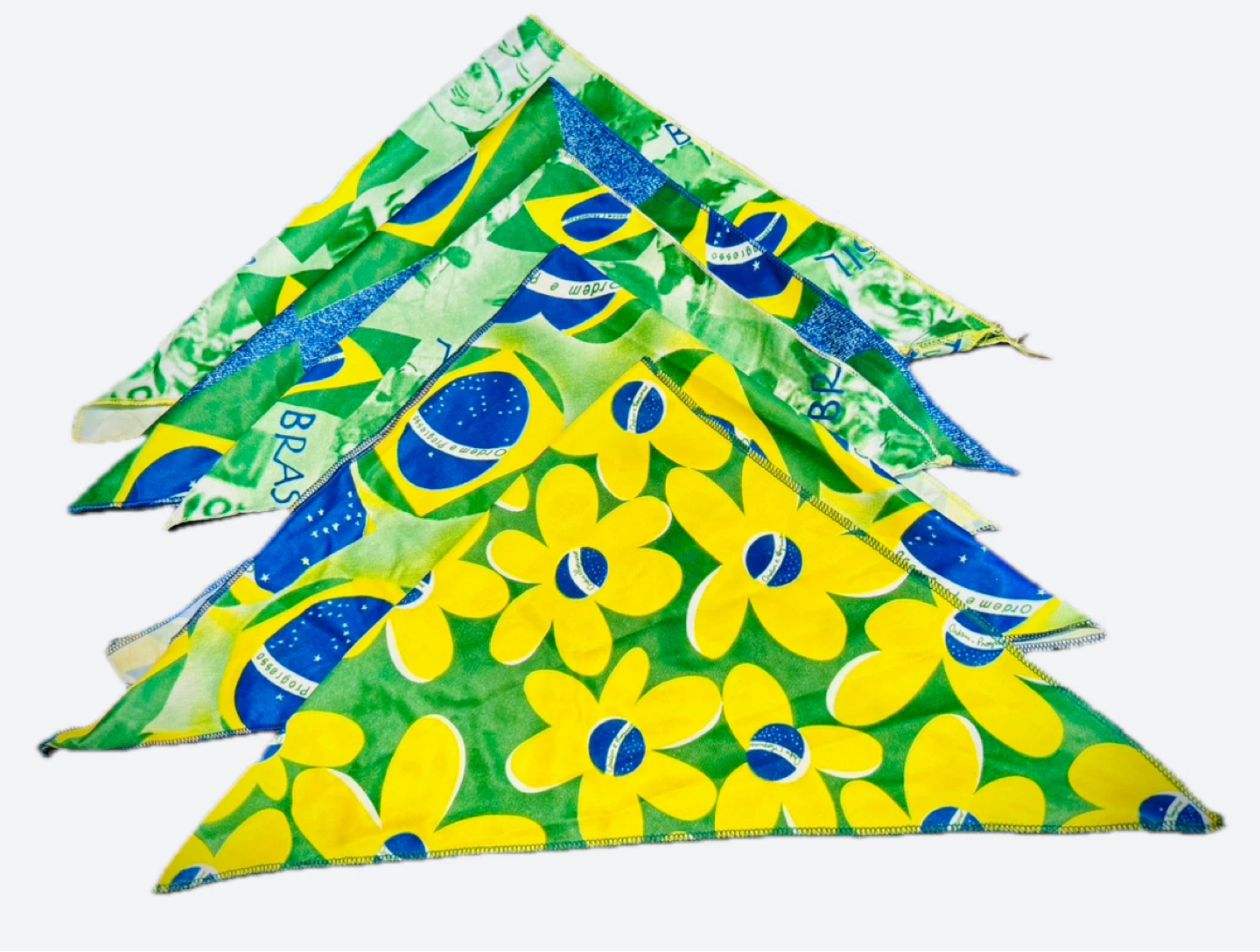 Brazil Flag Bandanas for WORLD CUP