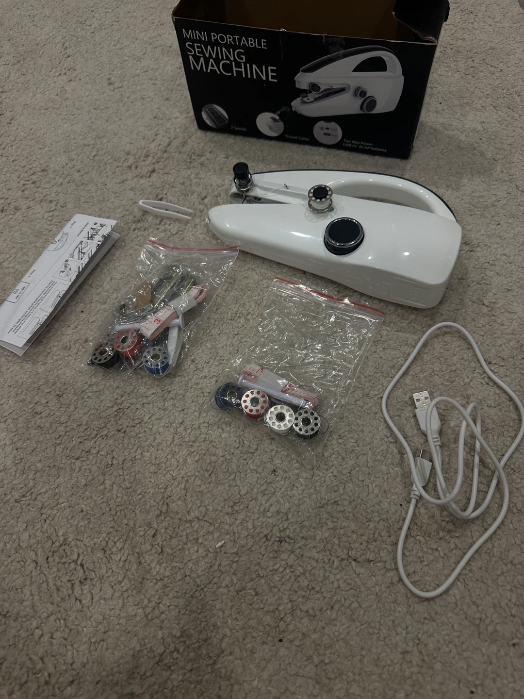 Mini Portable Sewing Machine - photo 2