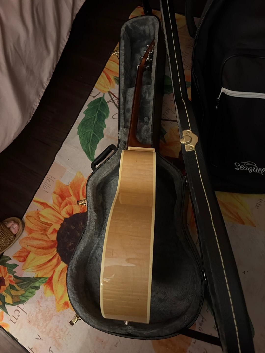 Seagull Acoustic Guitar with Hard Case - photo 5