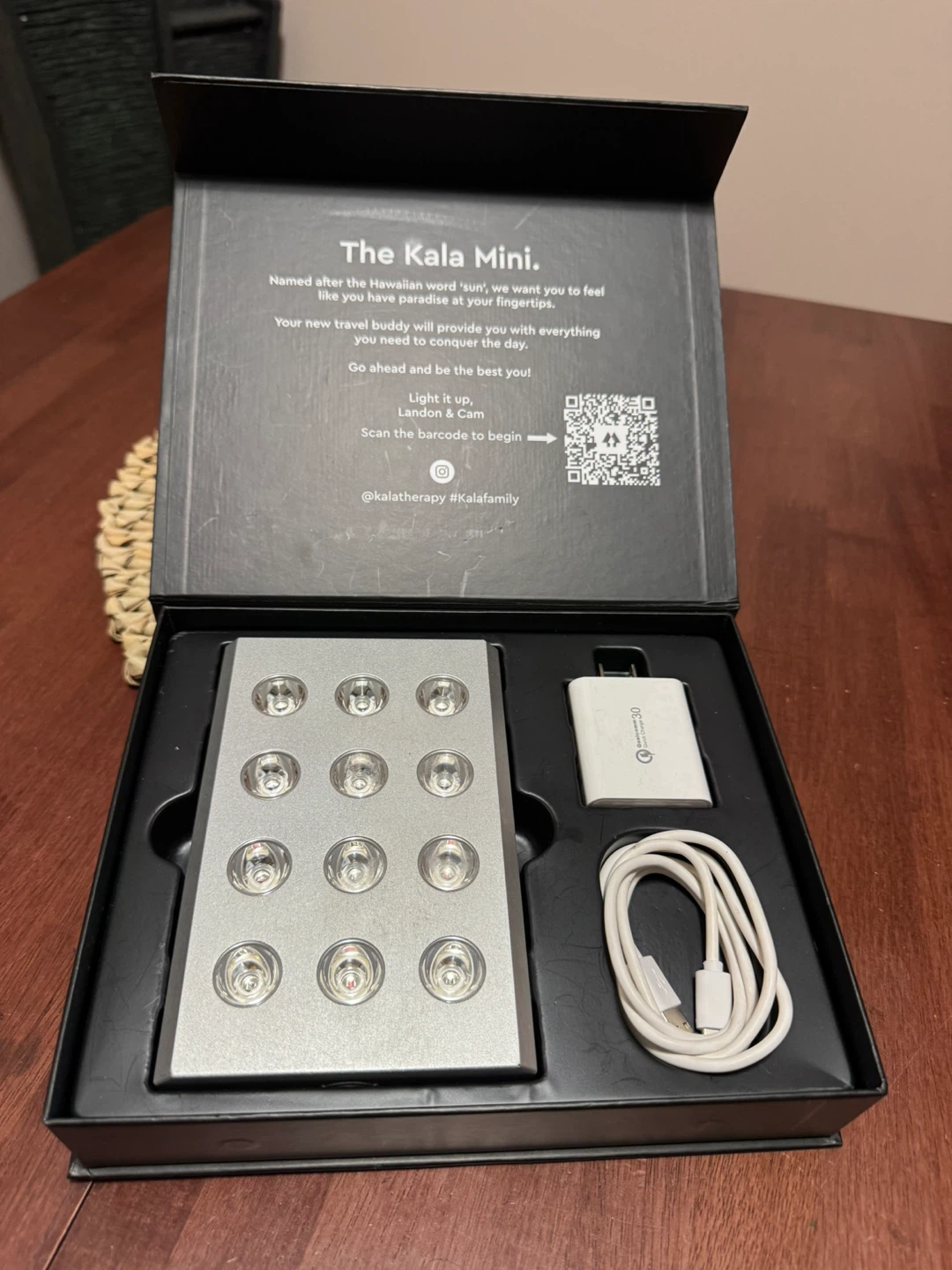 KALA mini portable handheld red light therapy