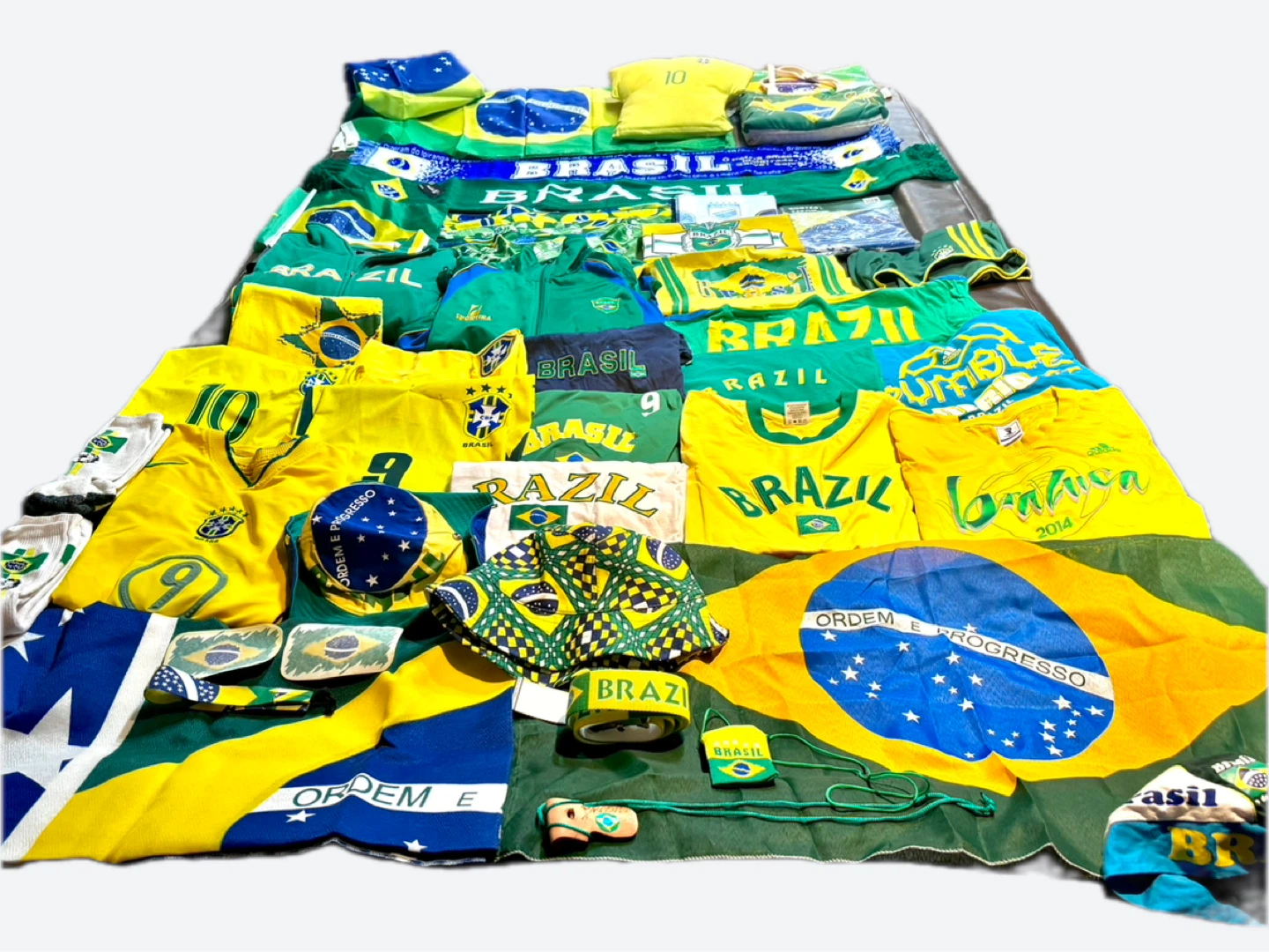 Brazil Soccer Fan Stuff for WORLD CUP (selling separately)