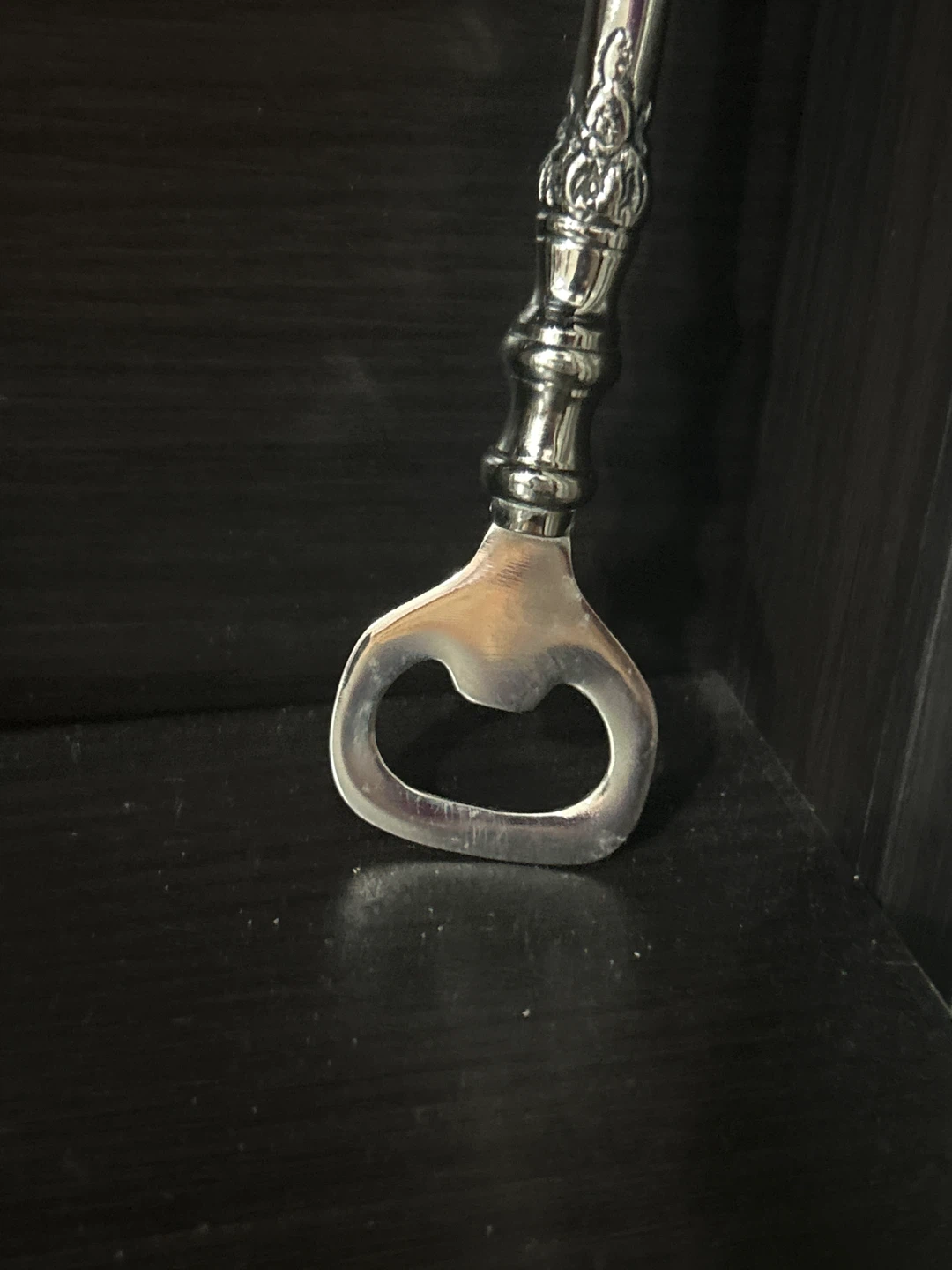 Ornate Silver-Tone Bottle Opener - photo 5