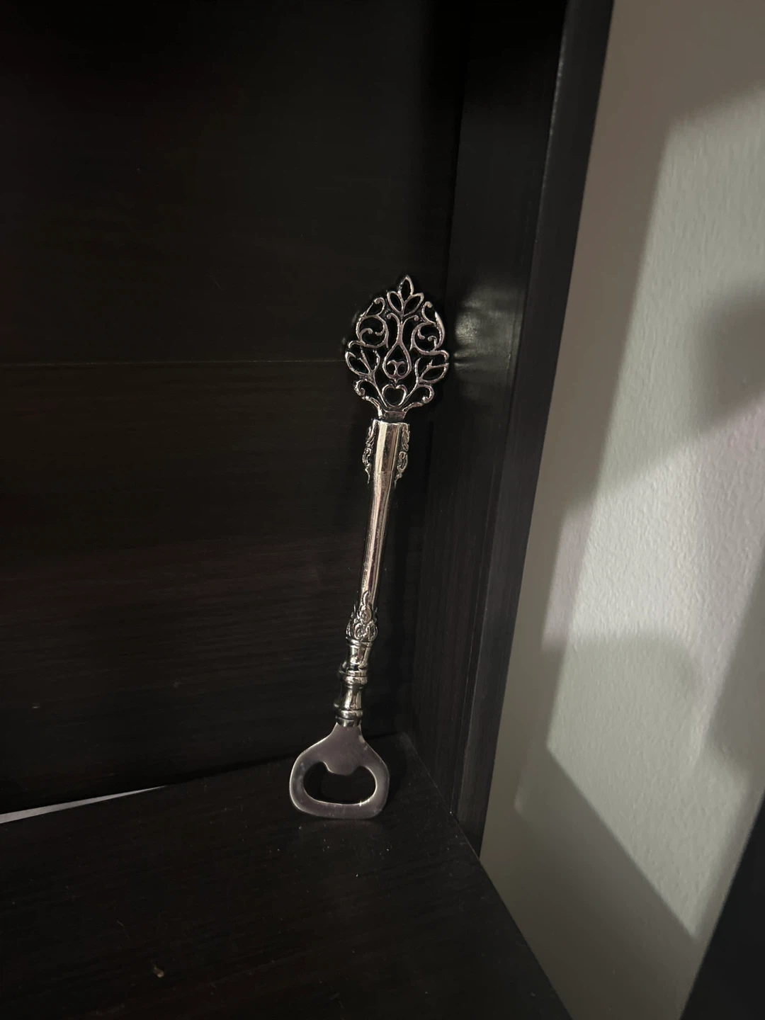 Ornate Silver-Tone Bottle Opener - photo 3