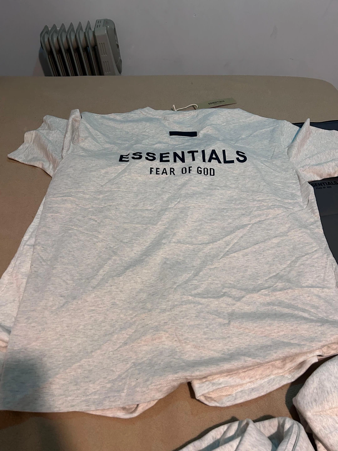 Essentials Fear of God T-Shirt & Shorts Set - Heather Grey - photo 2