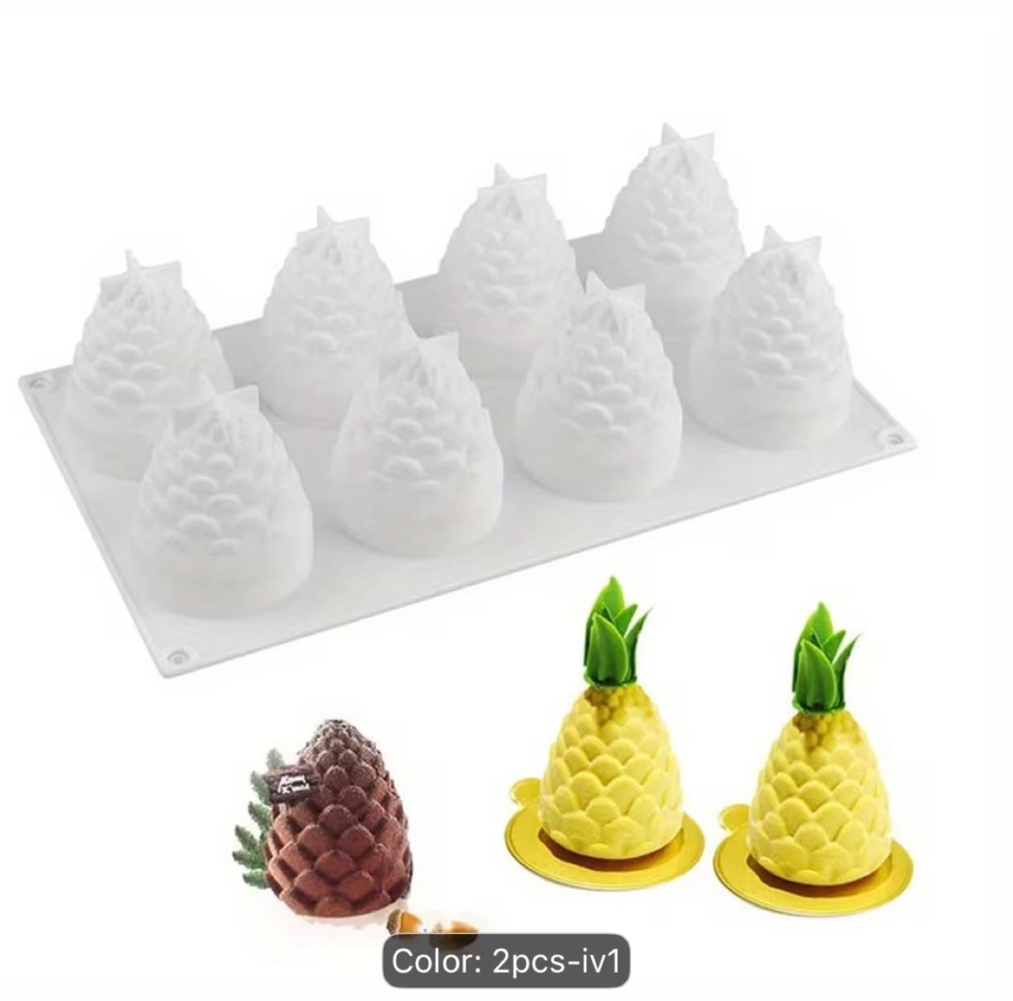 Silicone Baking Molds for Cakes and Desserts