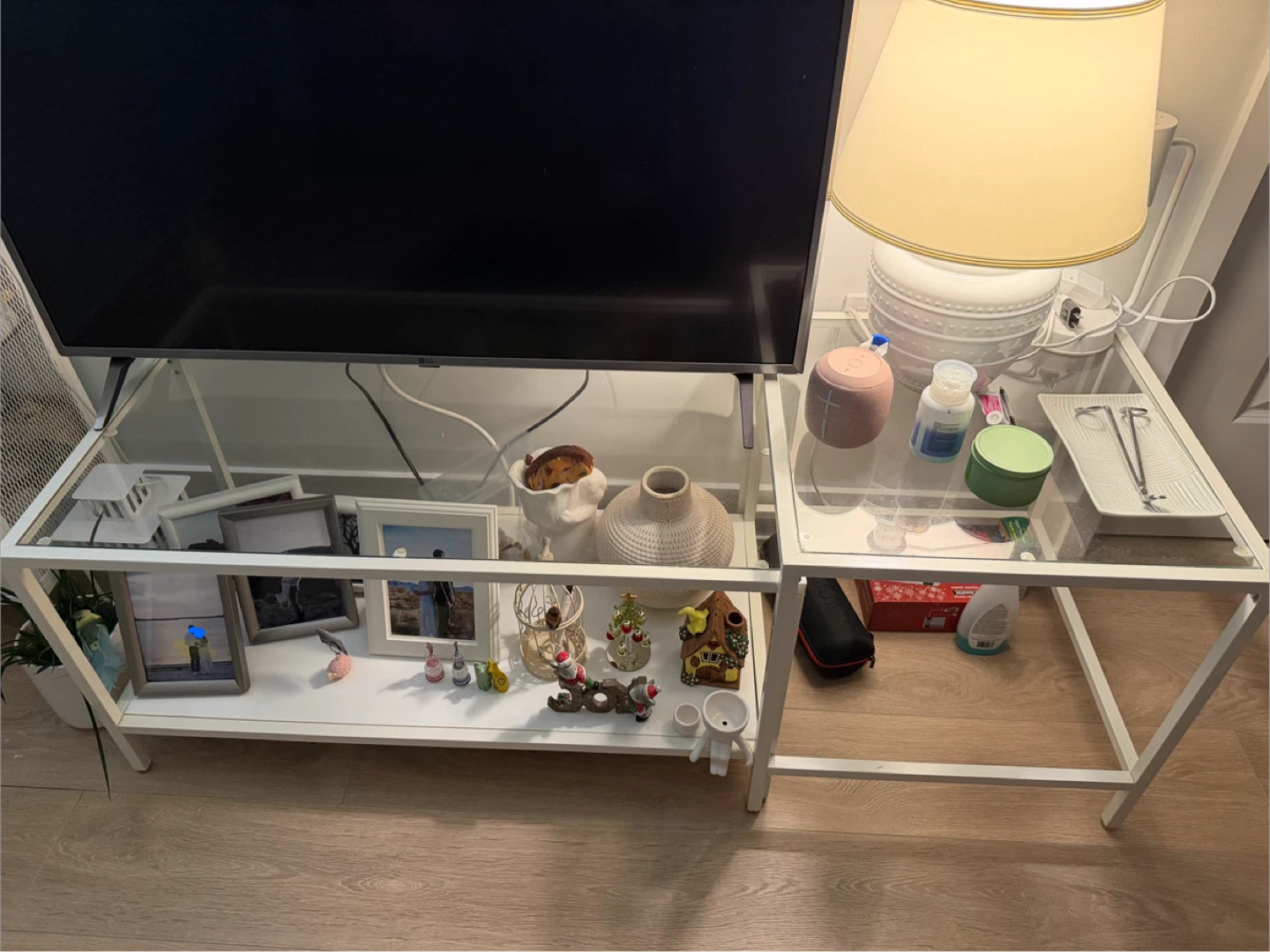 IKEA VITTSJÖ TV Unit and Shelf Unit