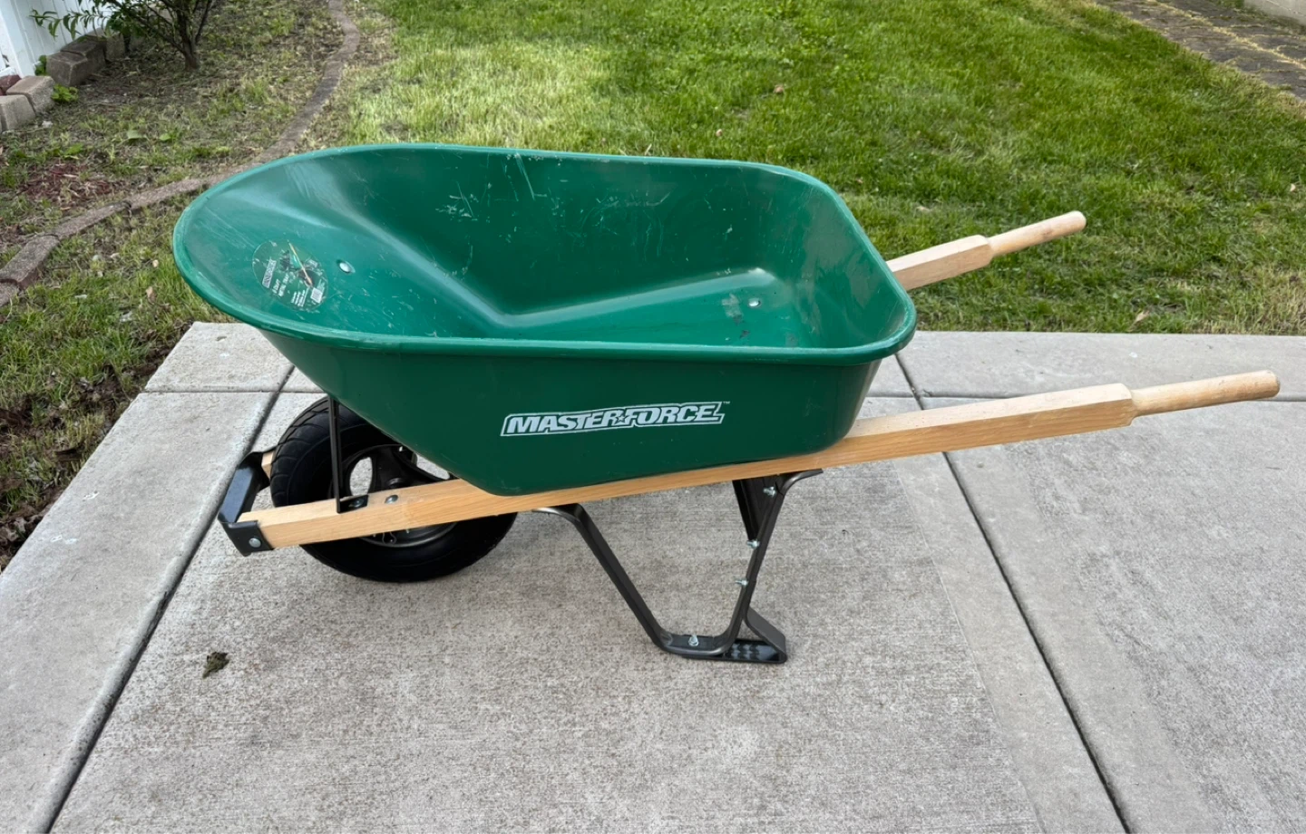 Masterforce Green Wheelbarrow
