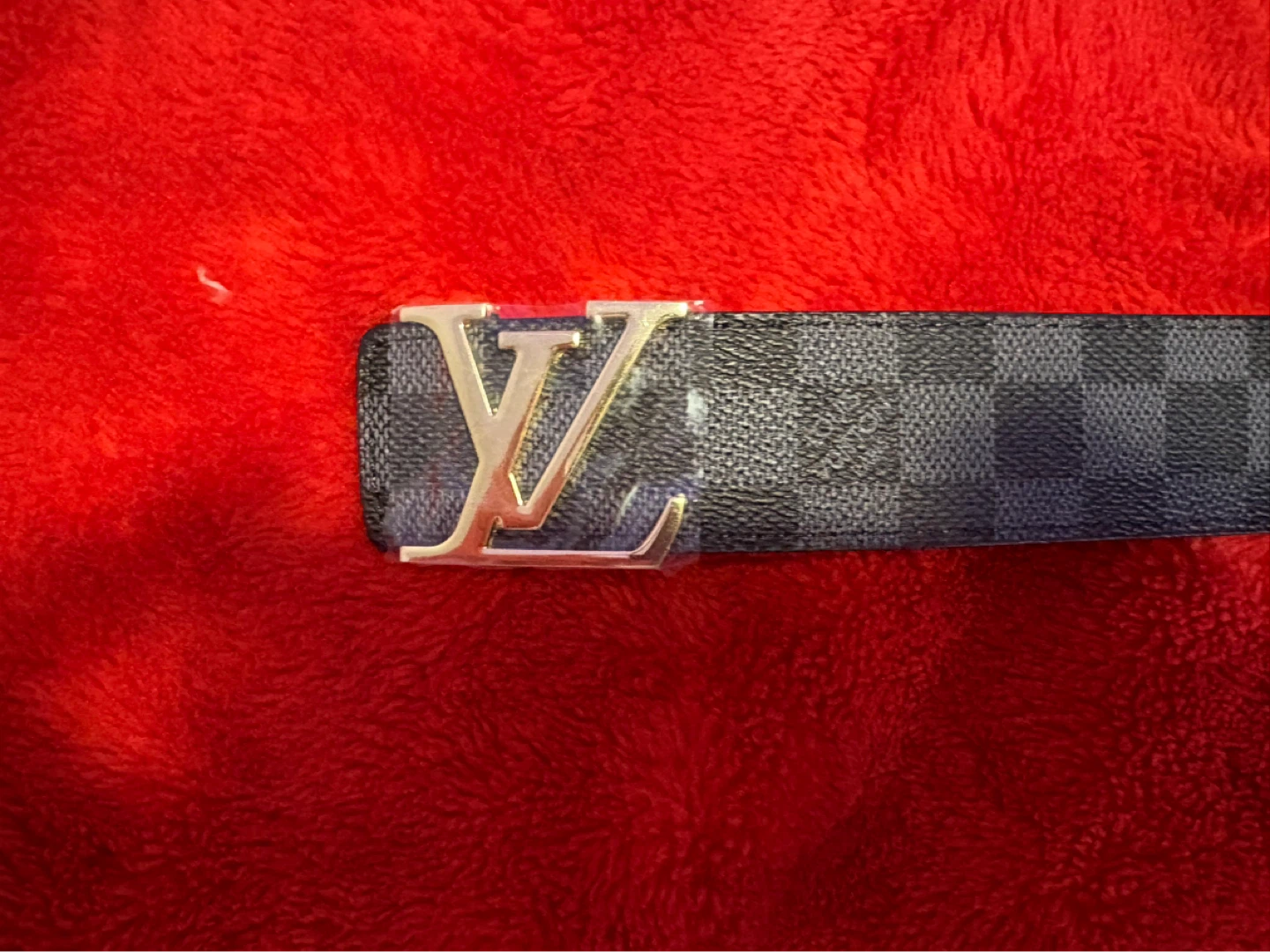 Louis Vuitton Damier Azur Belt Size 50/125