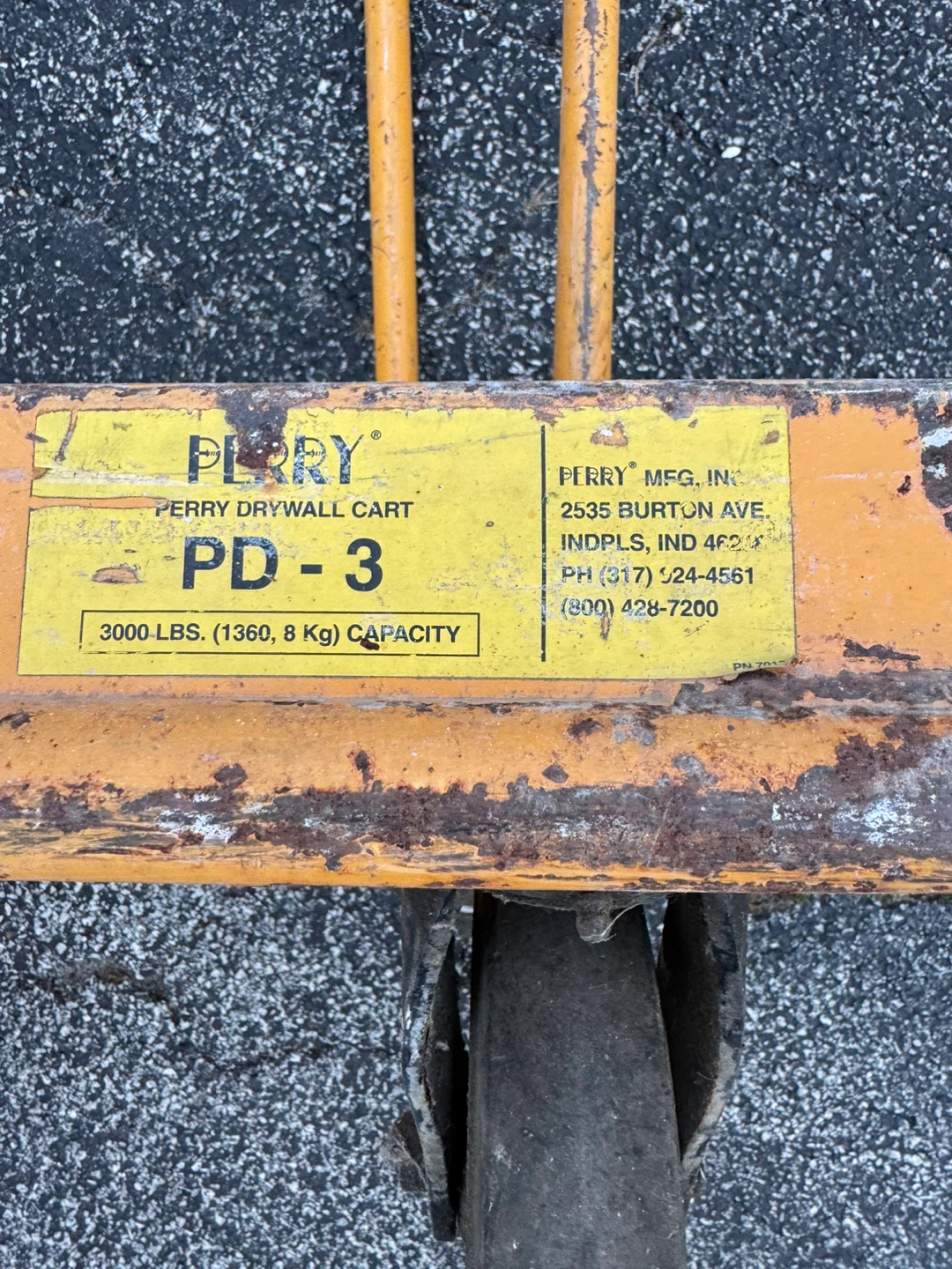 Perry Drywall Cart PD-3 - photo 4