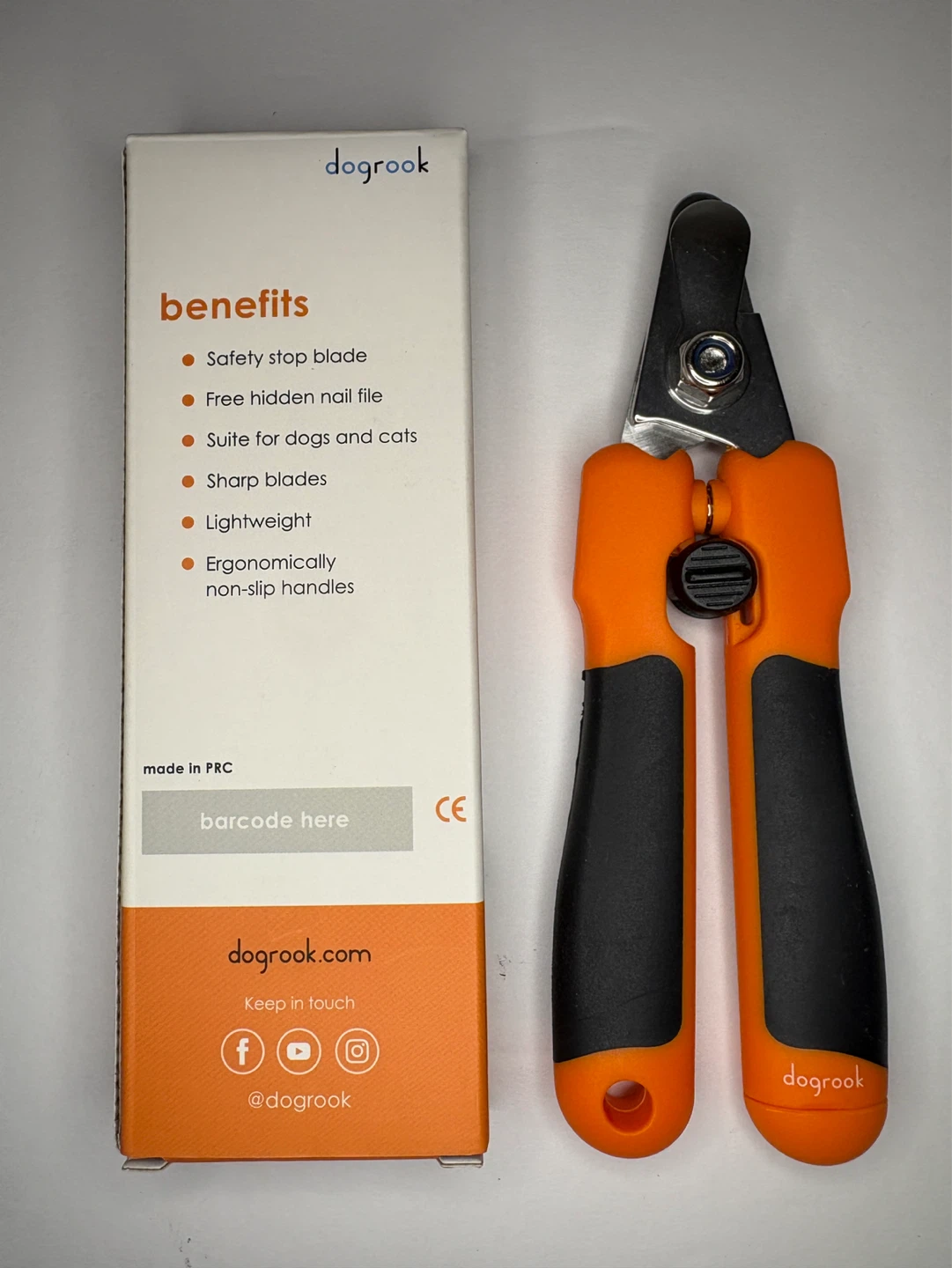 NEW Dog Nail Clippers with nail file - photo 2