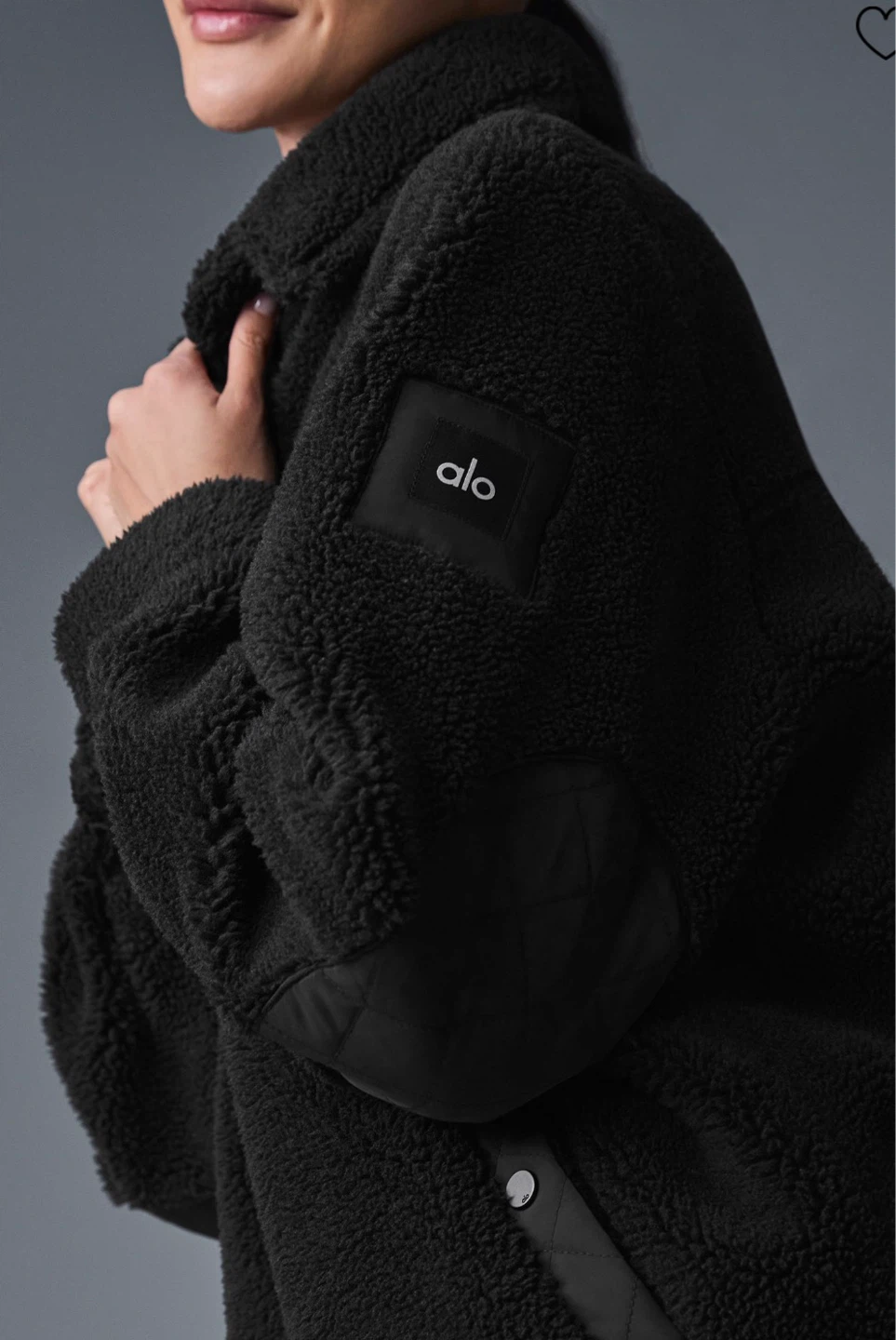 Alo yoga unisex sherpa jacket . Size M. never worn