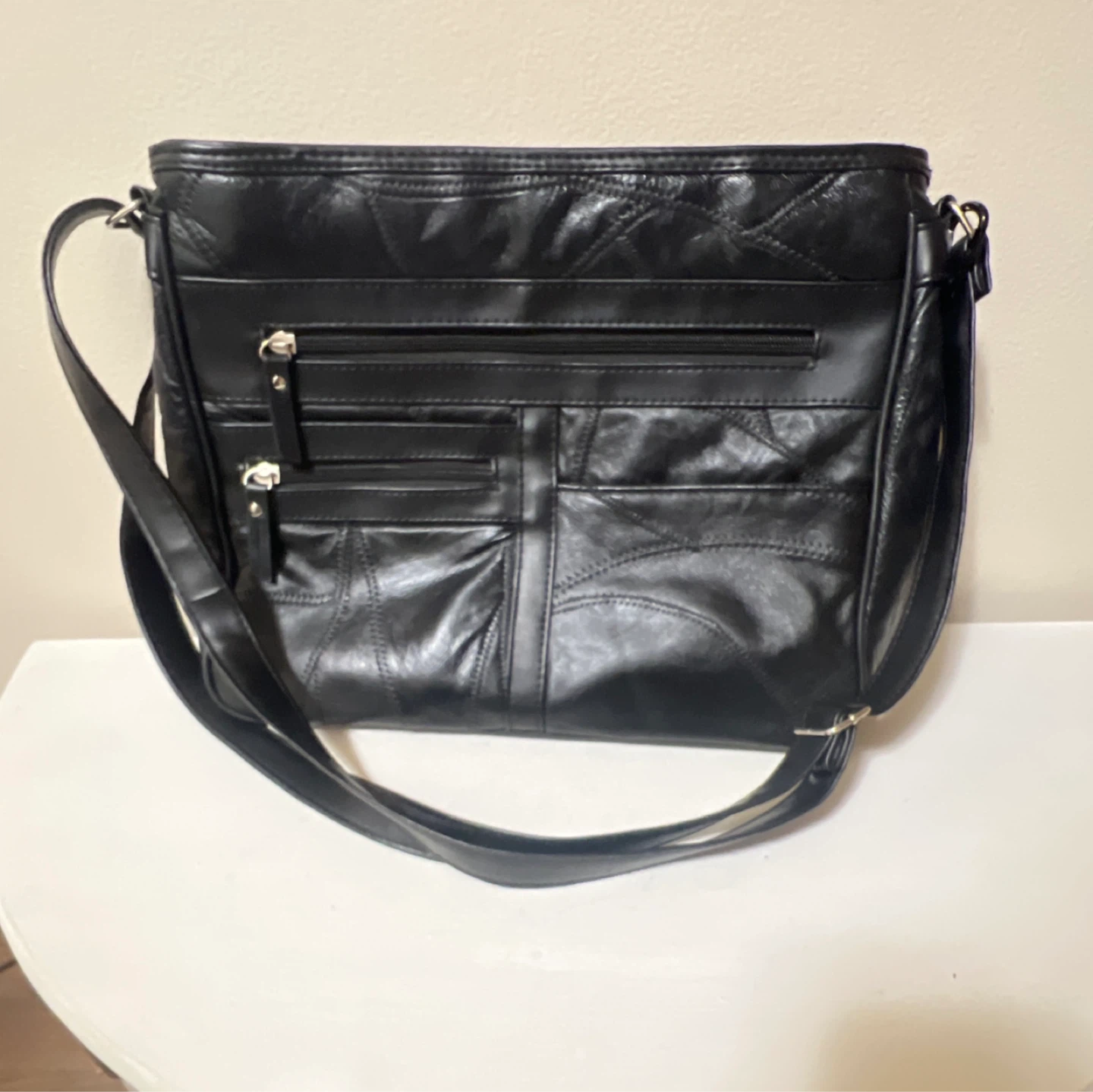 Vintage Bentley Black Shoulder Bag