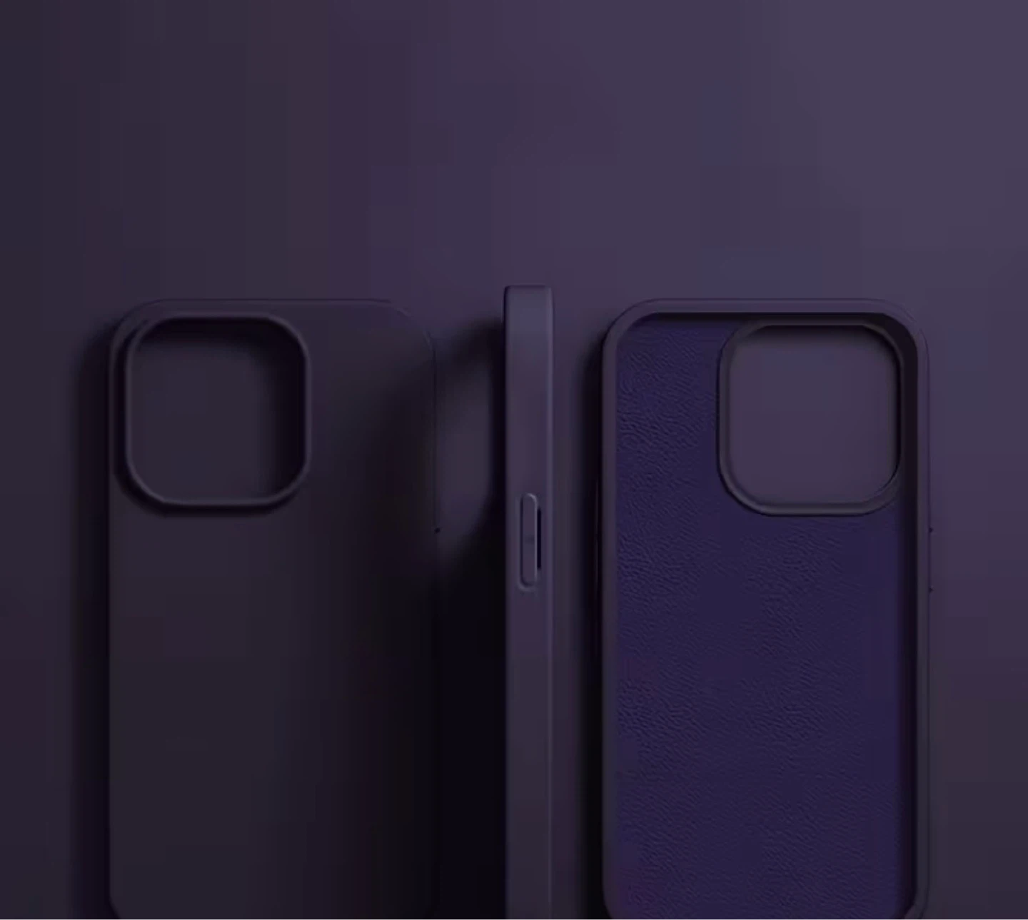 Black MagSafe Compatible Phone Case