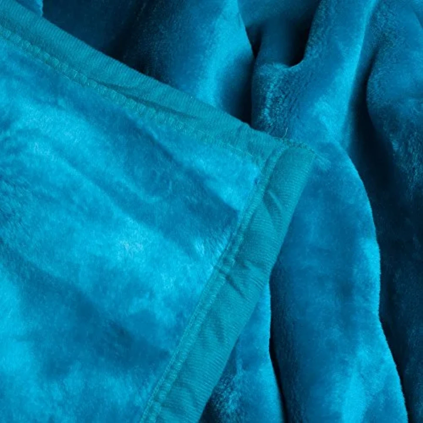 Lavish Home Teal Aqua Solid Soft Heavy Thick Throw Blanket - photo 4