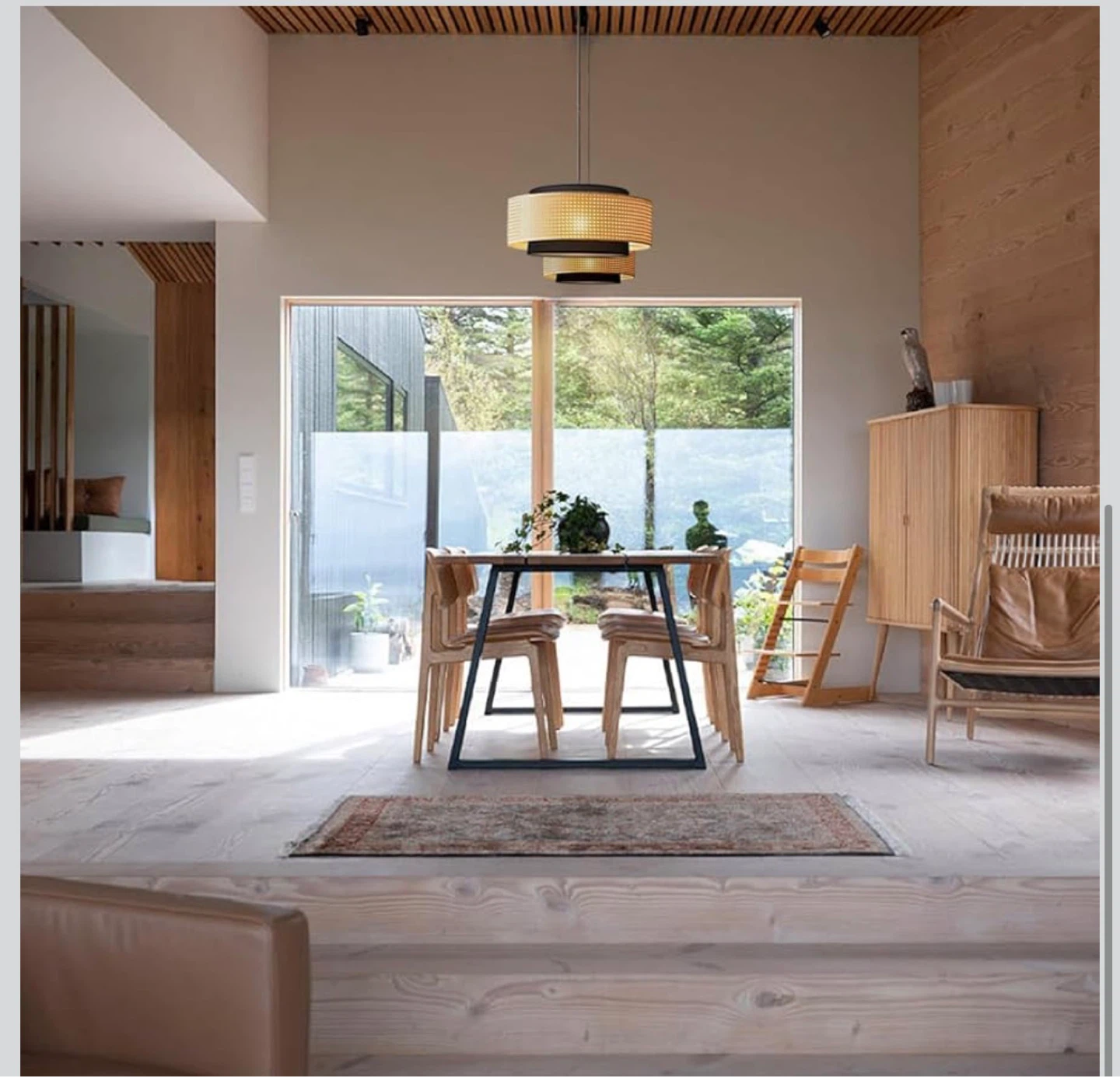 Rattan Pendant Light Fixture AR1 - photo 4