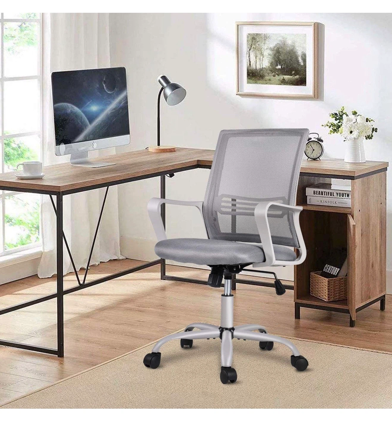 Ergonomic Mesh Office Chair - Grey OC9 - photo 2
