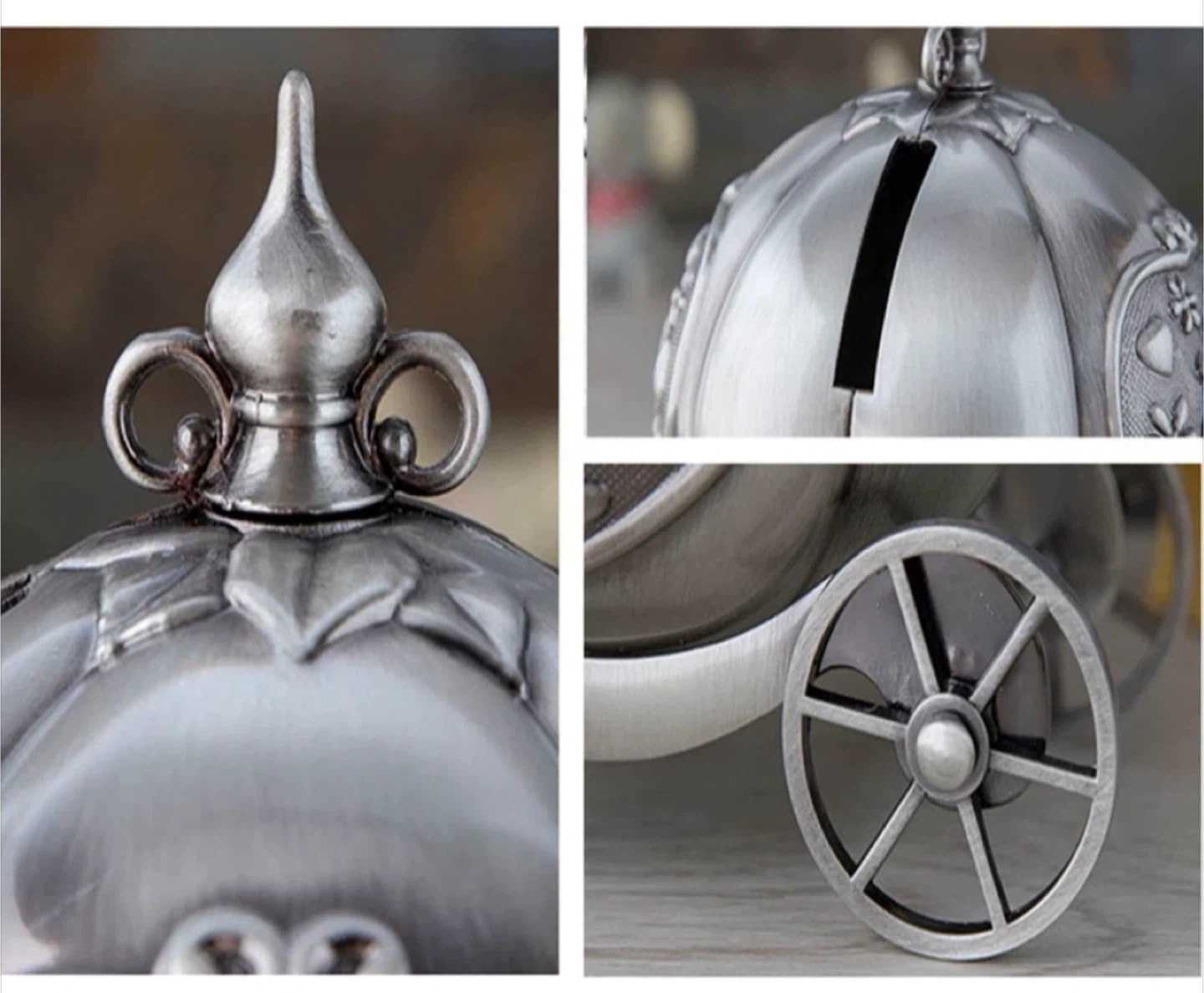Carriage Shaped Coin Bank - photo 5