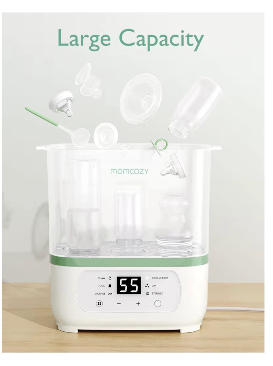 Momcozy Bottle Sterilizer & Dryer - photo 5