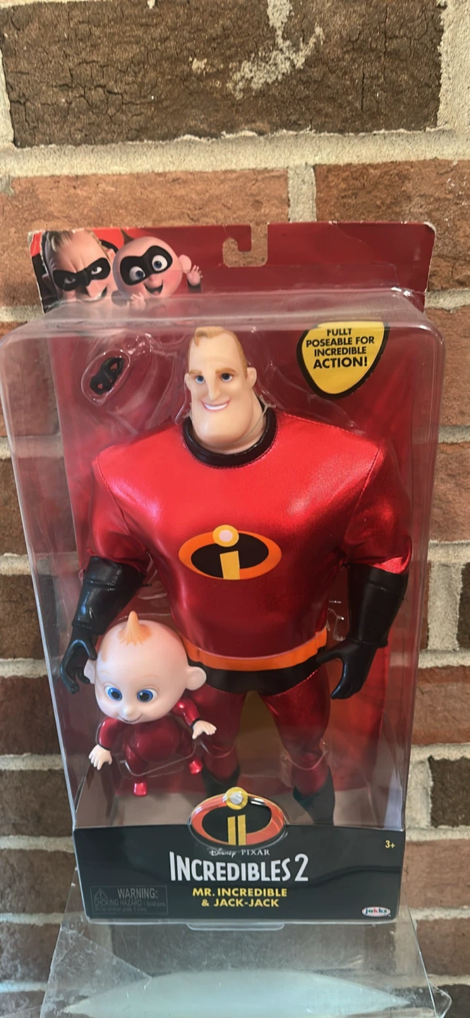 The Incredibles 2 Mr. Incredible & Jack-Jack Action Figures