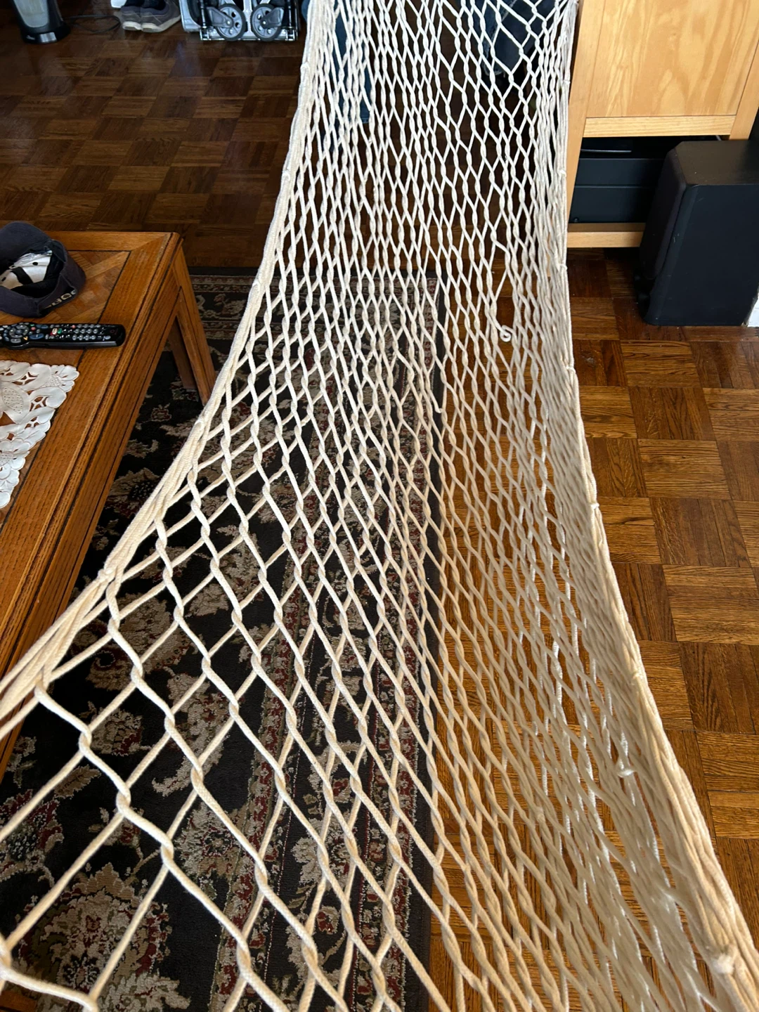Cream Net Hammock