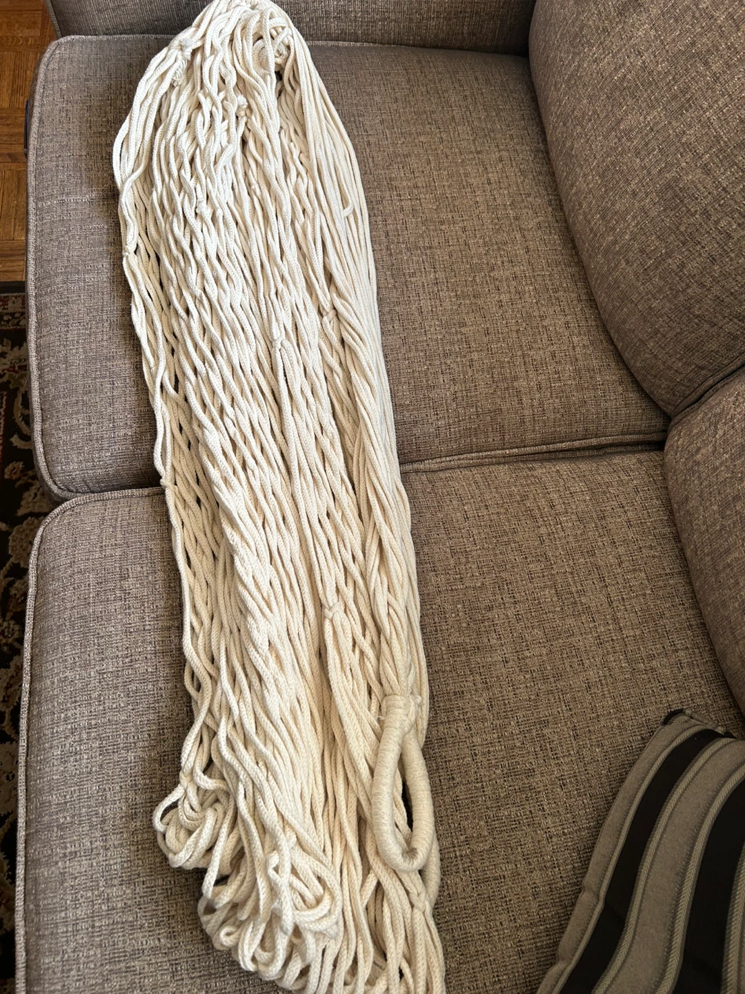 Cream Net Hammock - photo 3
