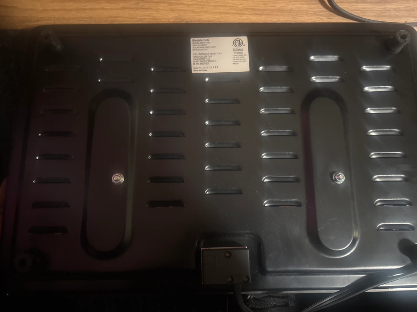 Cuisinart Portable Double Electric Burner Hot Plate - photo 3