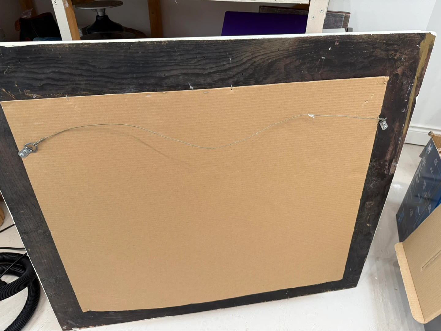 Ornate White & Gold Picture Frame - photo 5