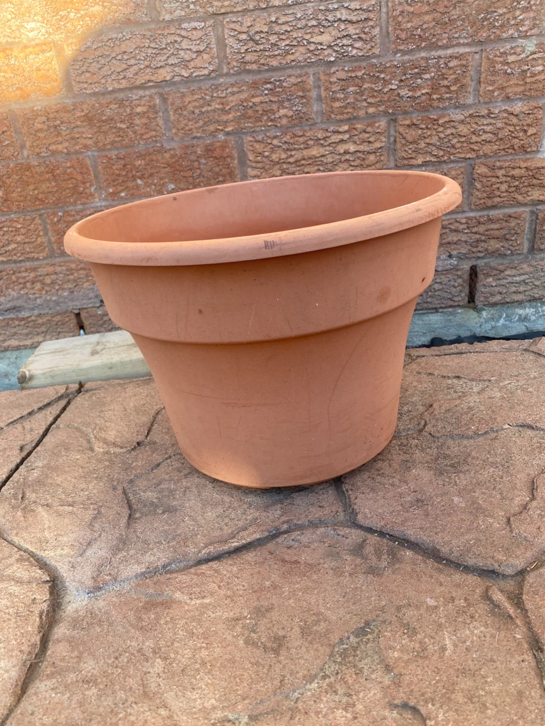 Plastic Terracotta Planter Pot