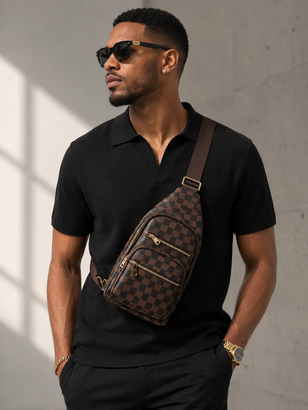 Louis Vuitton Damier Ebene Sling Bag