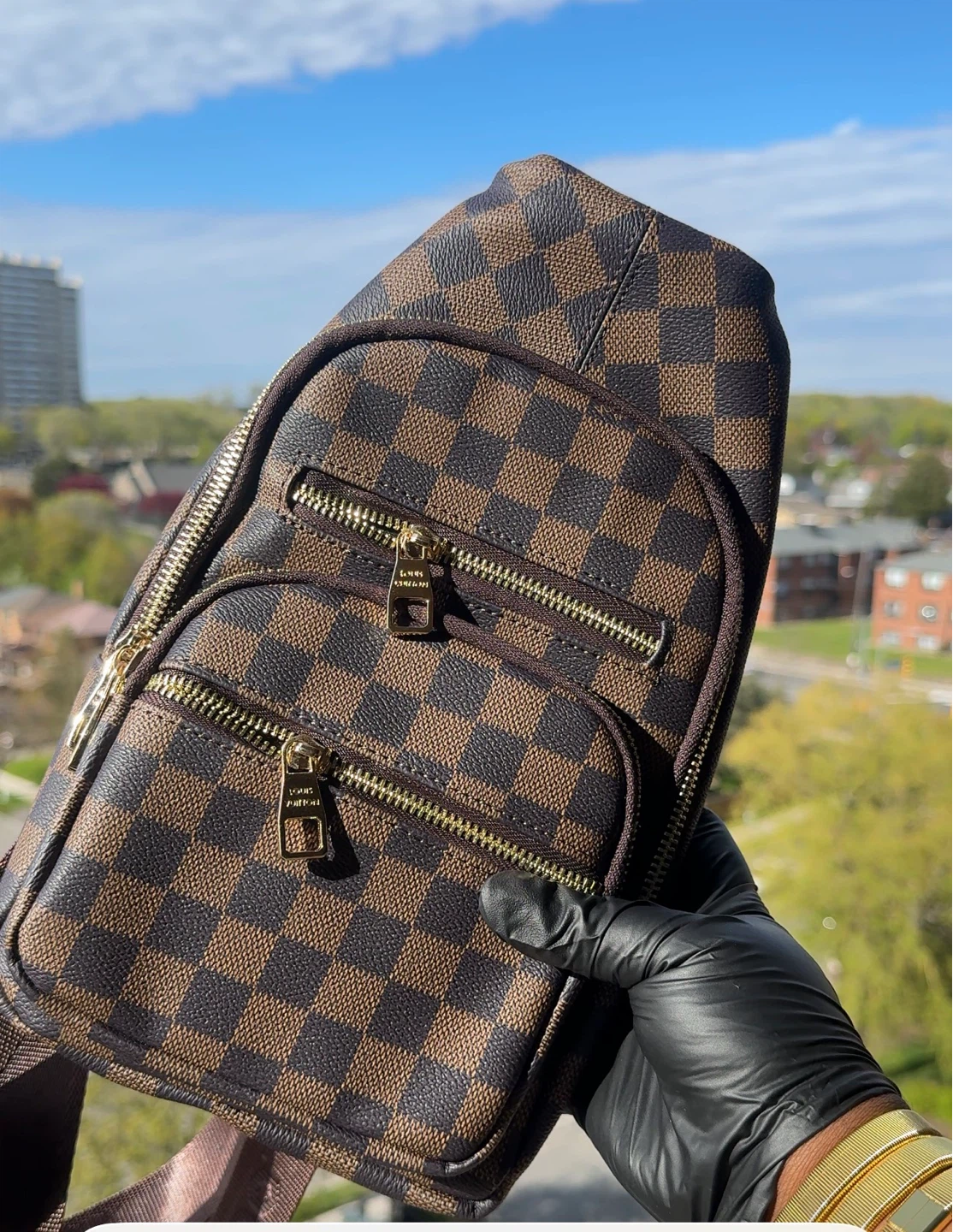 Louis Vuitton Damier Ebene Sling Bag - photo 2