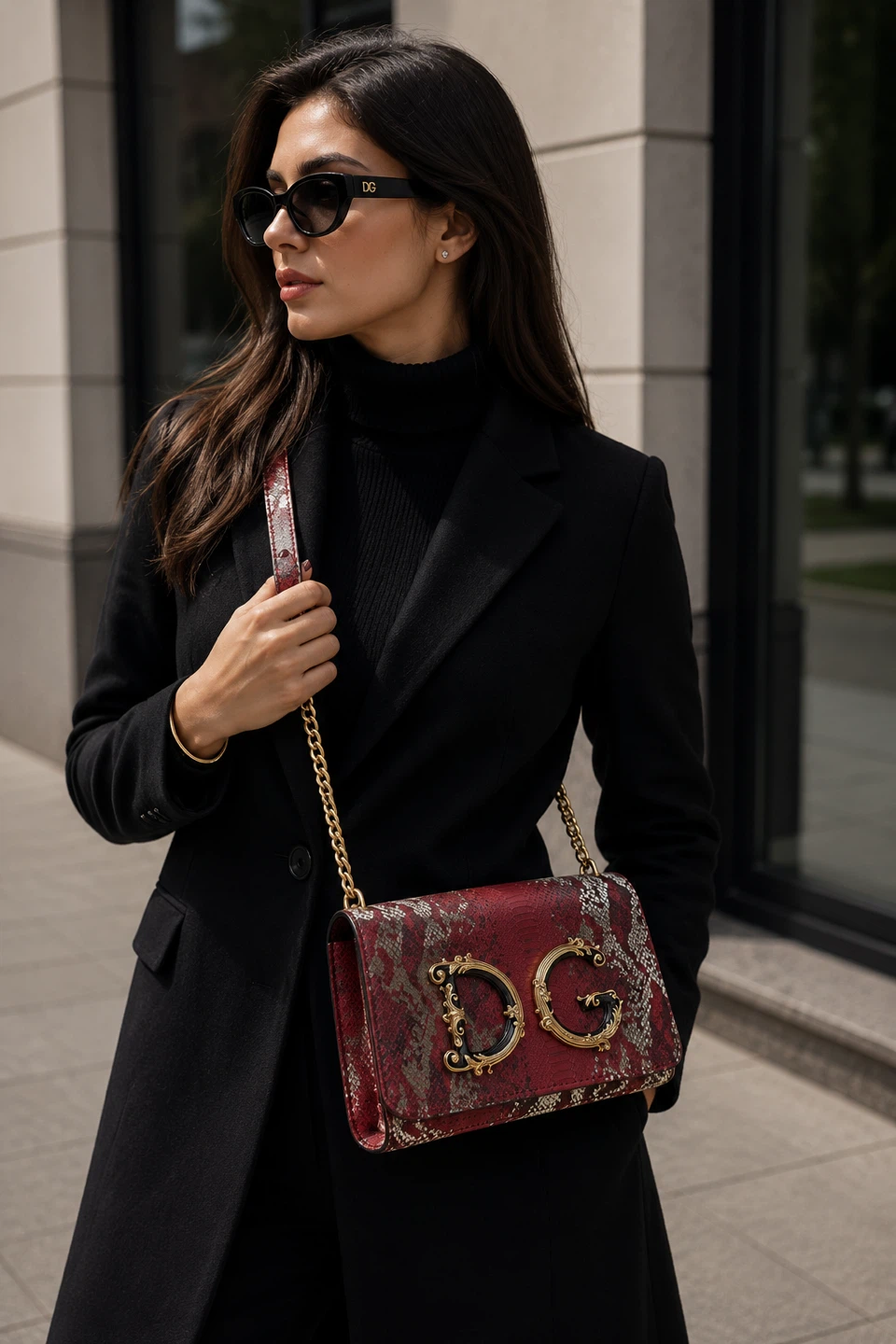 Dolce & Gabbana DG Logo Shoulder Bag