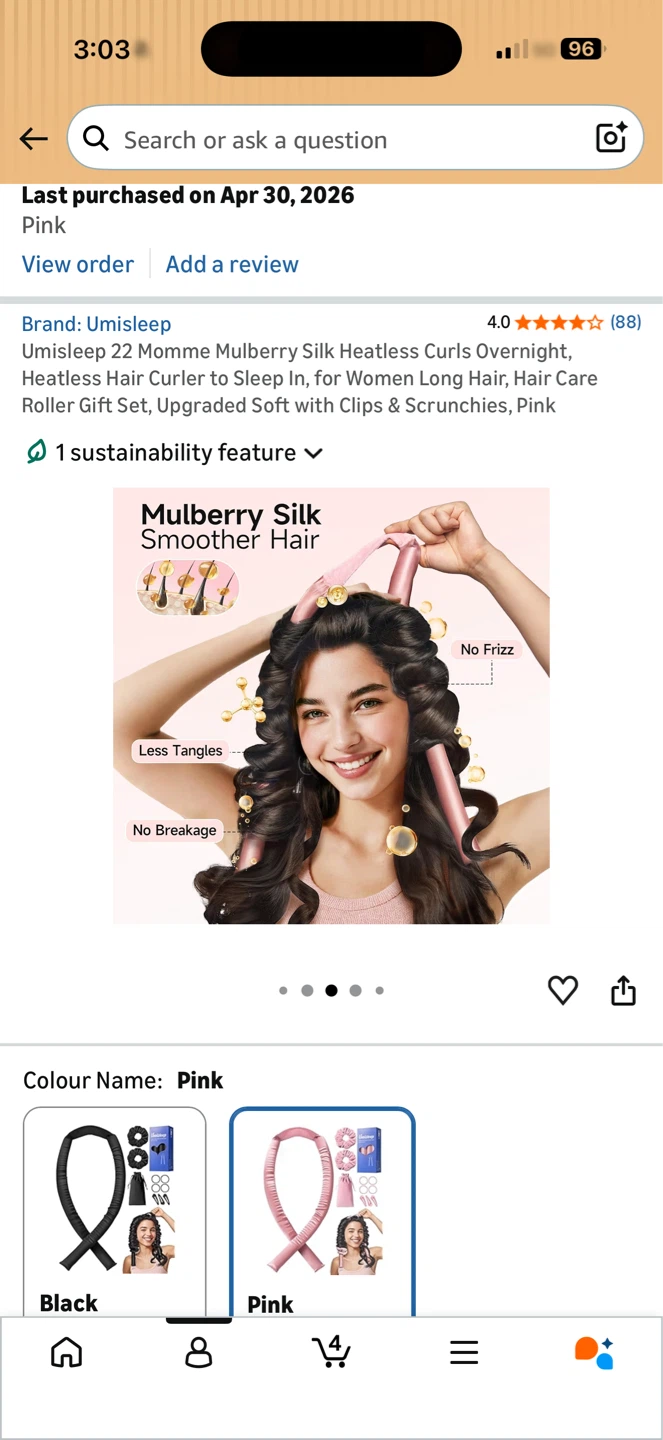 Brand new Silk Heatless Hair Curler - photo 4