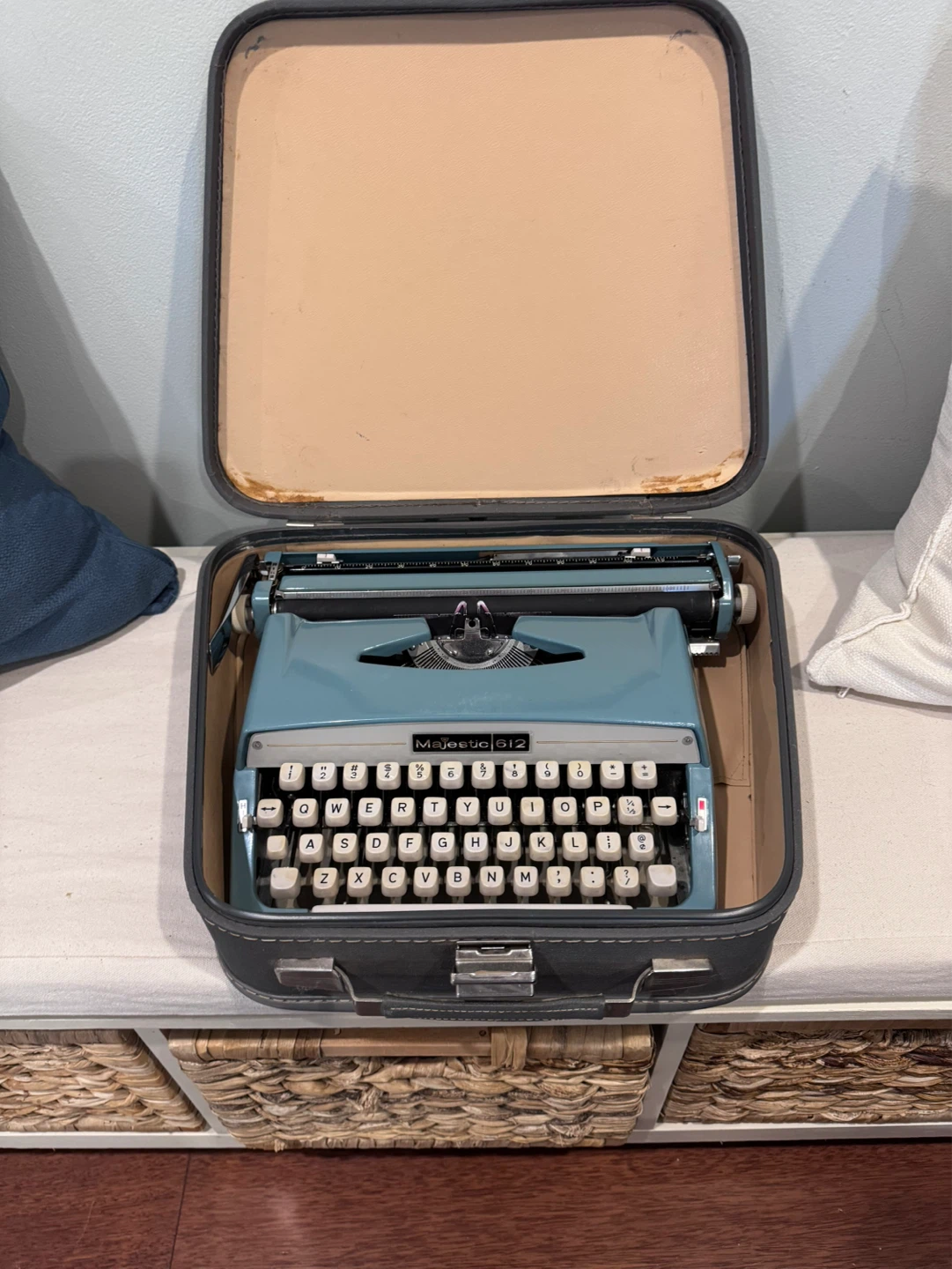 Adler Majestic 612 Typewriter with Case and Ribbon