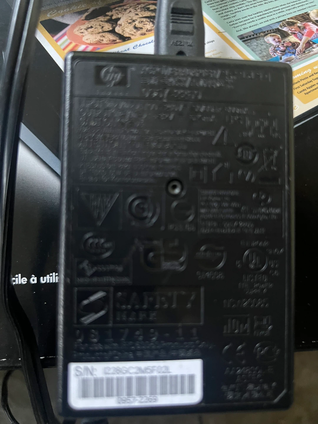 HP Deskjet F4480 power adapter
