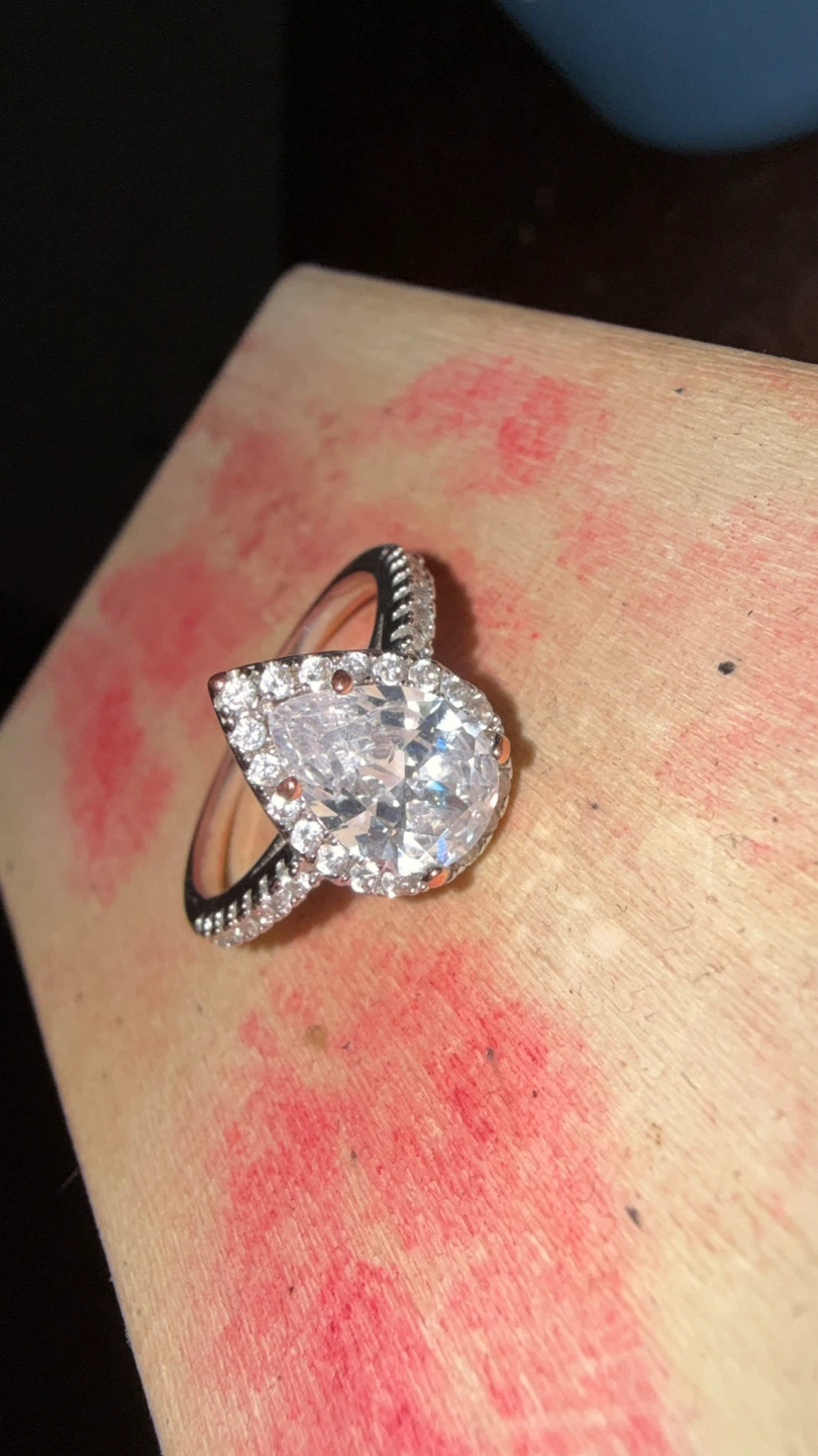 Pear Cut Engagement Ring