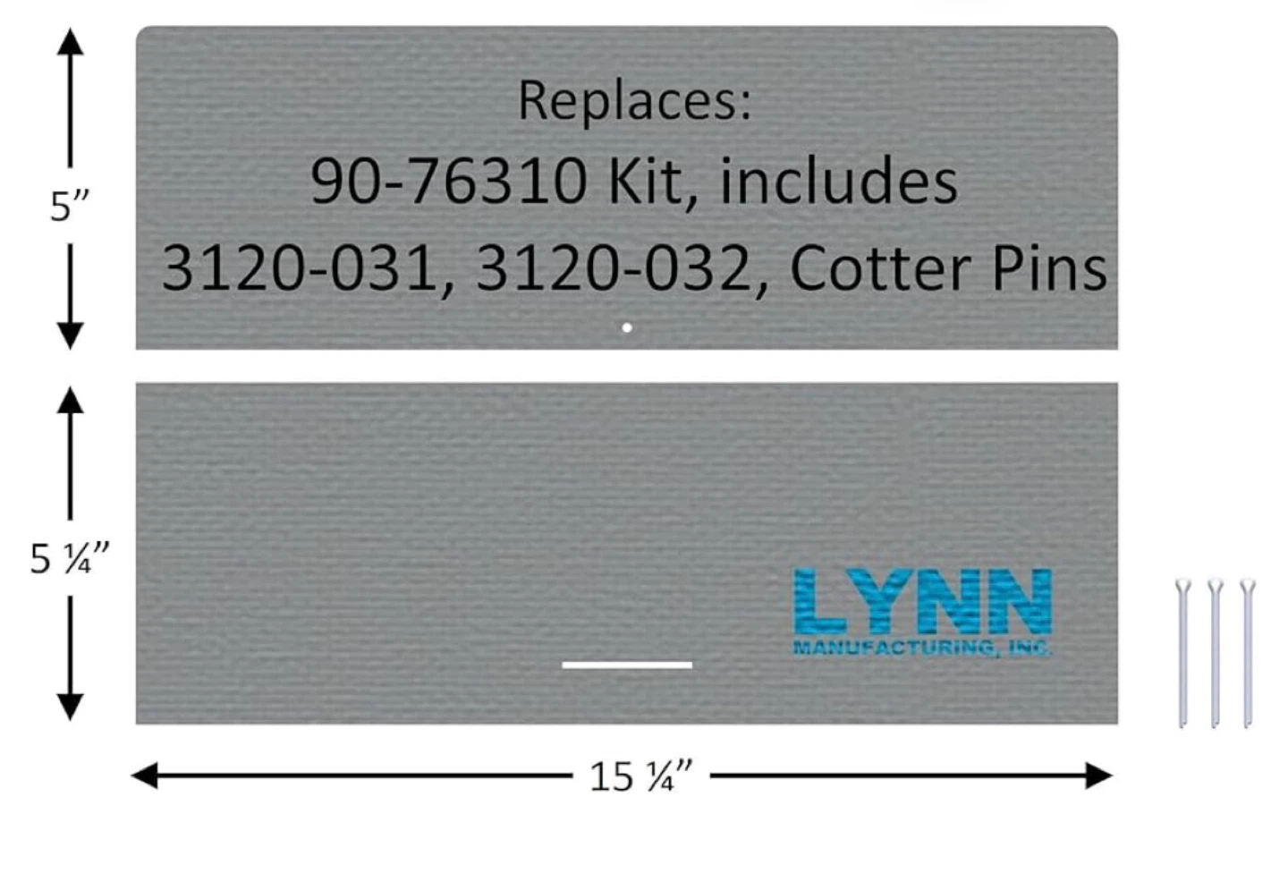 Lynn Manufacturing Replacement Hearthstone Baffle Board Kit - photo 3