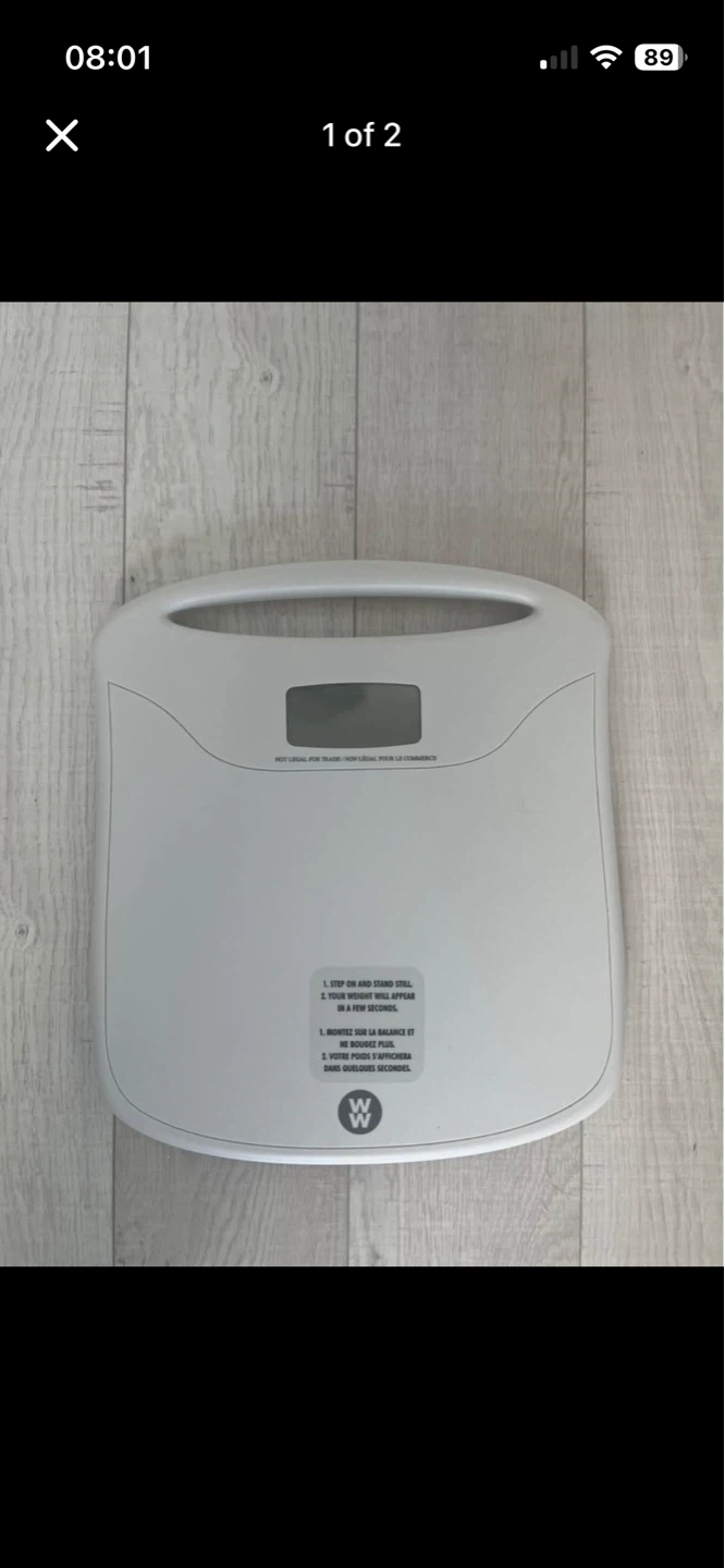 Weight Watchers Digital Bathroom Scale
