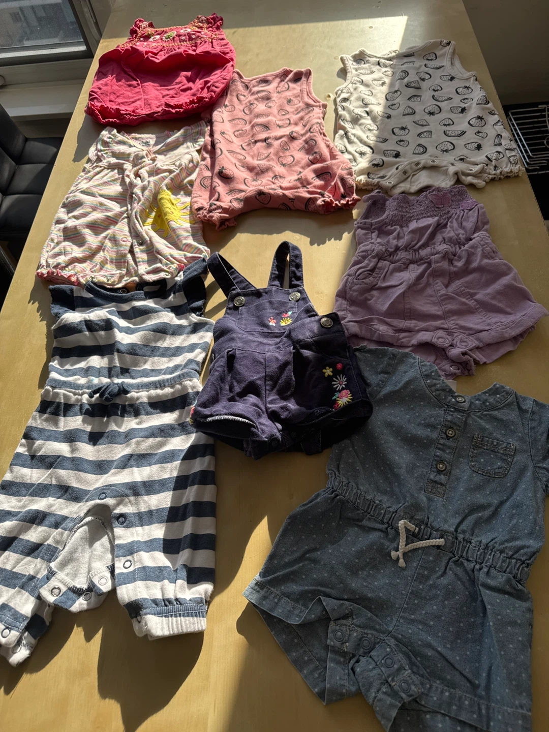 Carter's Newborn Baby Girl Clothes Bundle