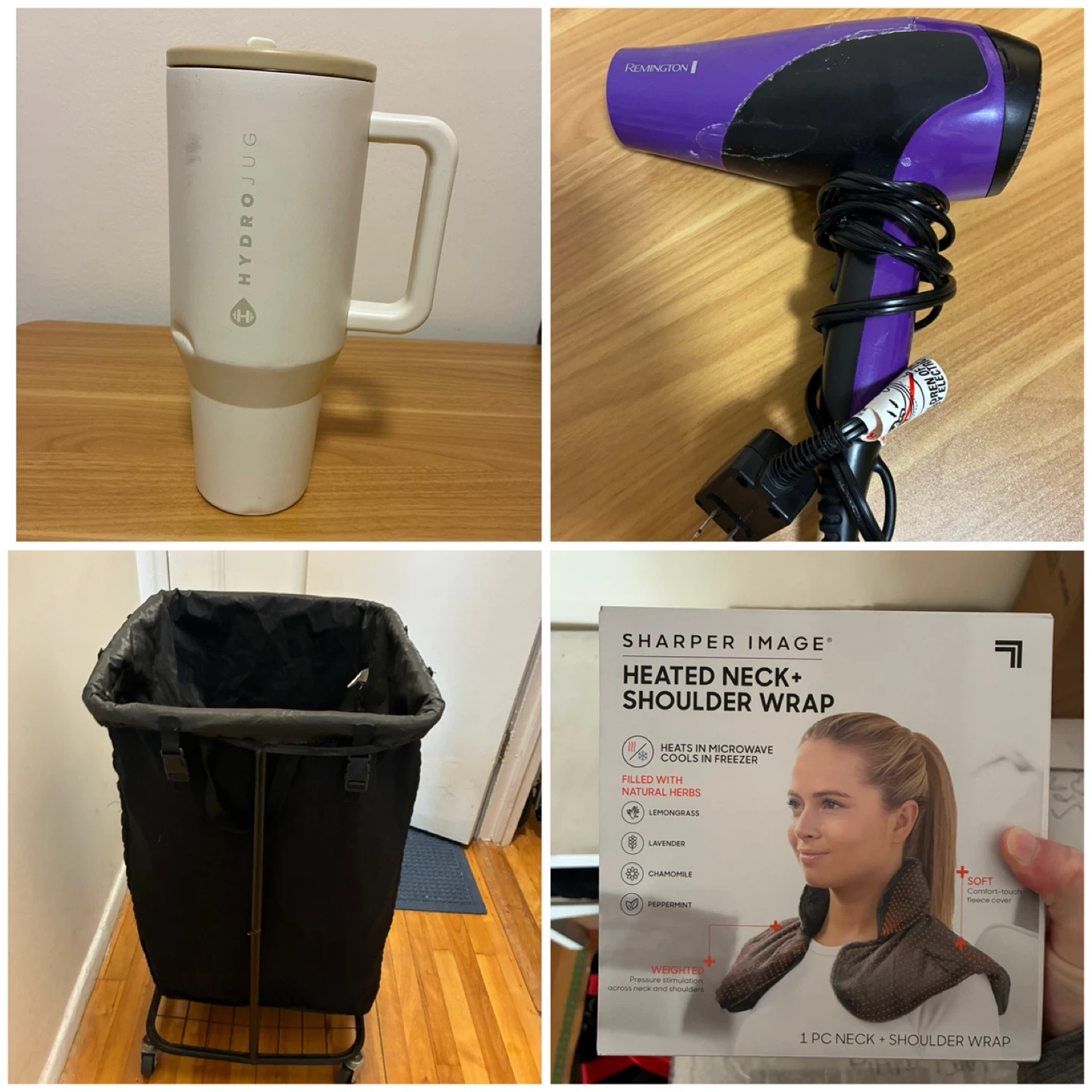 Sharper Image Heated Neck + Shoulder Wrap