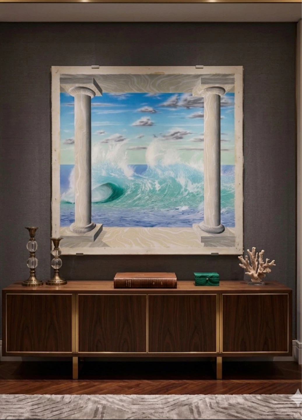 Wall Art Painting - Ocean Wave View - photo 2